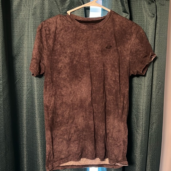 Small Hollister Tie Dye Tee Black - Picture 1 of 3